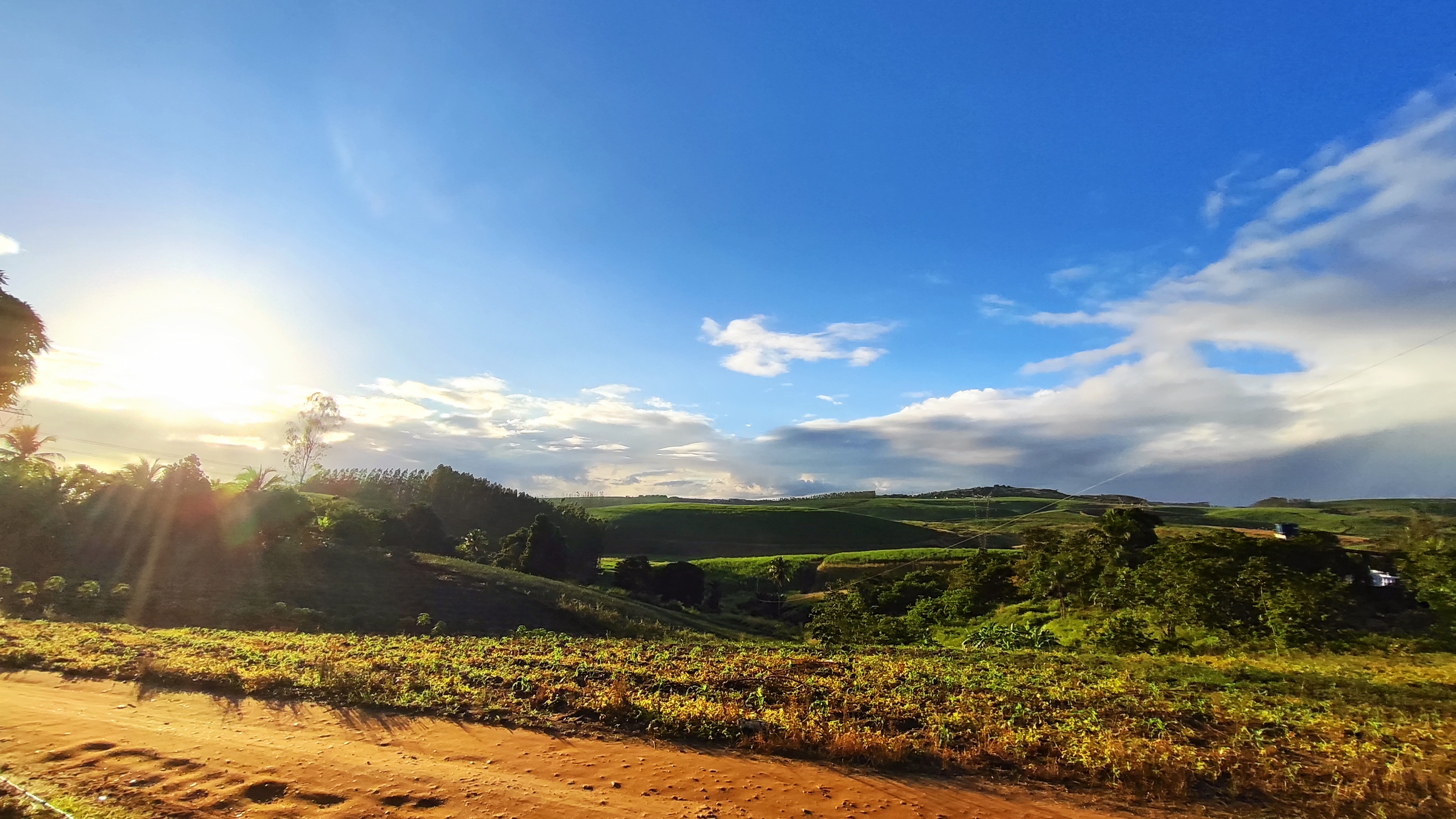 Paisagem ao redor do Restaurecer